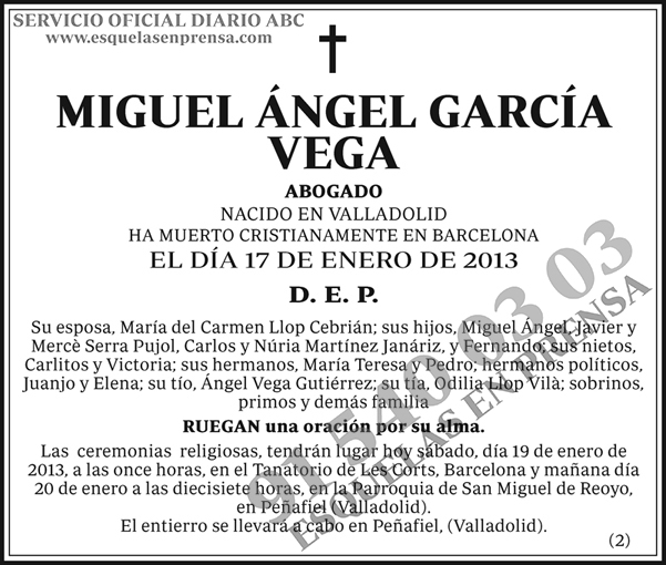Miguel Ángel García Vega